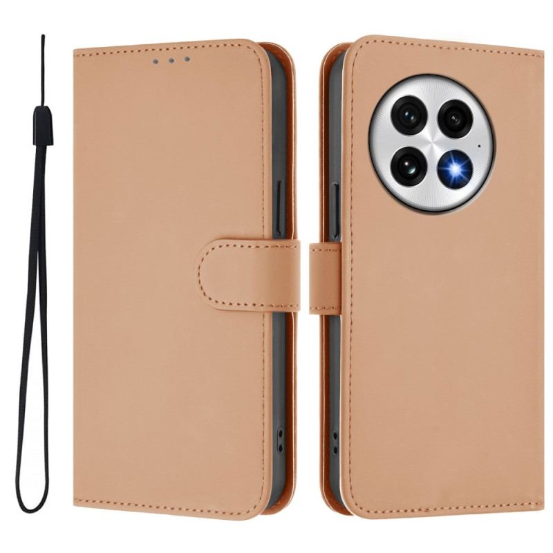 Housse OnePlus 13 Portefeuille Uni