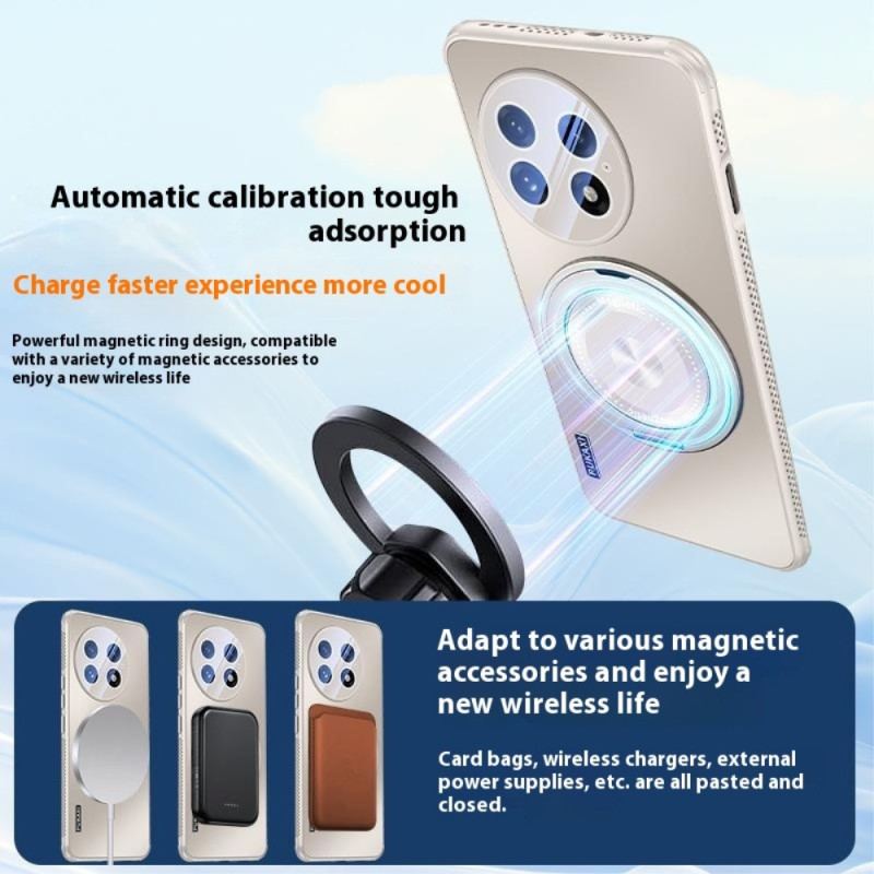 pour OnePlus 13 Compatible MagSafe avec Support Rotatif à