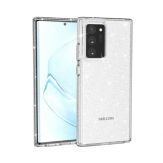 Coque Samsung Galaxy Note 20 Ultra Poudre de Paillettes