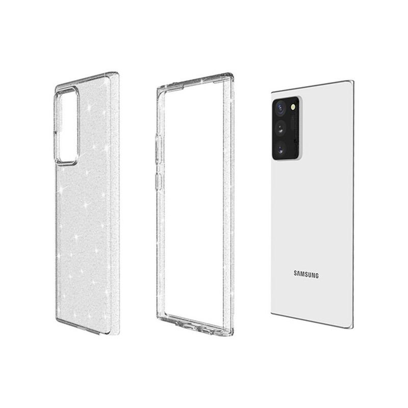 Coque Samsung Galaxy Note 20 Ultra Poudre de Paillettes