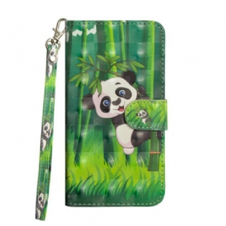 Housse Samsung Galaxy Note 20 Ultra Panda et Bambou
