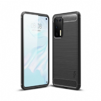 Coque Huawei P40 Fibre Carbone Brossée MOFI