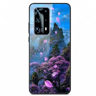 Coque Huawei P40 Verre Trempé Paysage Imaginaire