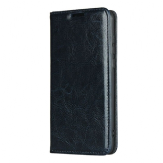 Flip Cover Huawei P40 Cuir Véritable