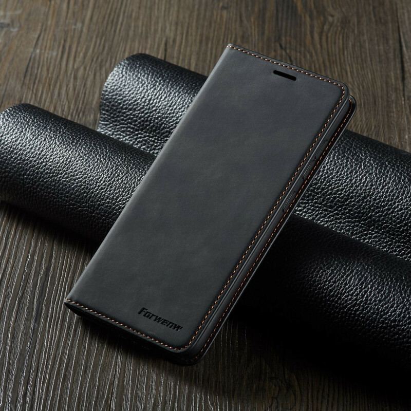 Flip Cover Huawei P40 Effet Cuir FORWENW