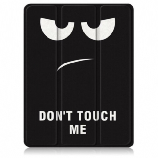 Smart Case iPad Air (2022) (2020) Don't Touch Me avec Porte-Stylet