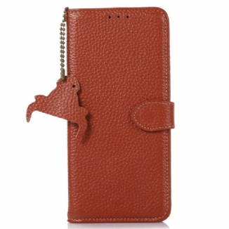 Housse OnePlus Nord CE 3 Lite 5G Vrai Cuir Litchi RFID