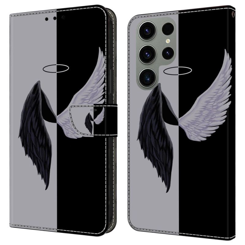 Housse Samsung Galaxy S24 Ultra 5G Ailes Bicolores