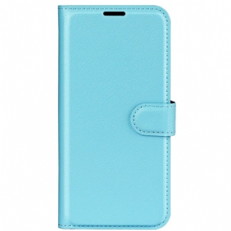 Housse Samsung Galaxy S24 Ultra 5G Simili Cuir Litchi Classique