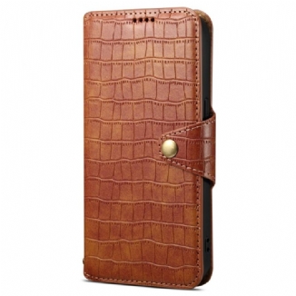 Housse Samsung Galaxy S24 Ultra 5G Texture de Crocodile
