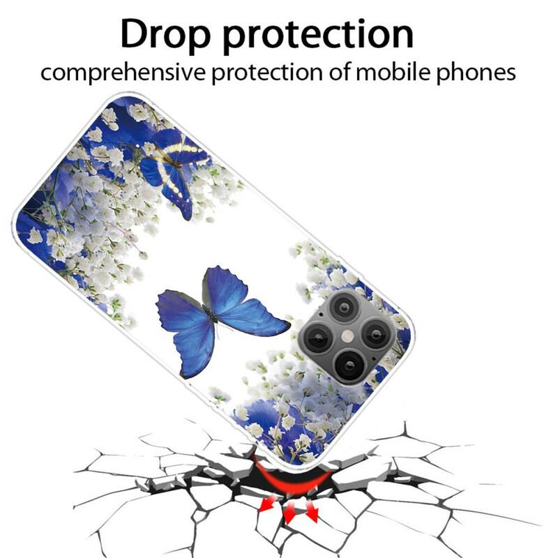 Coque iPhone 12 Pro Max Butterflies