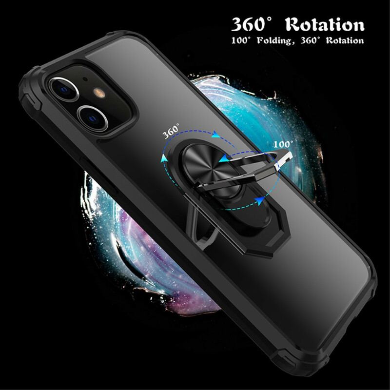 Coque iPhone 12 Pro Max Hybride Anneau Premium