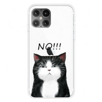 Coque iPhone 12 Pro Max Le Chat Qui Dit Non