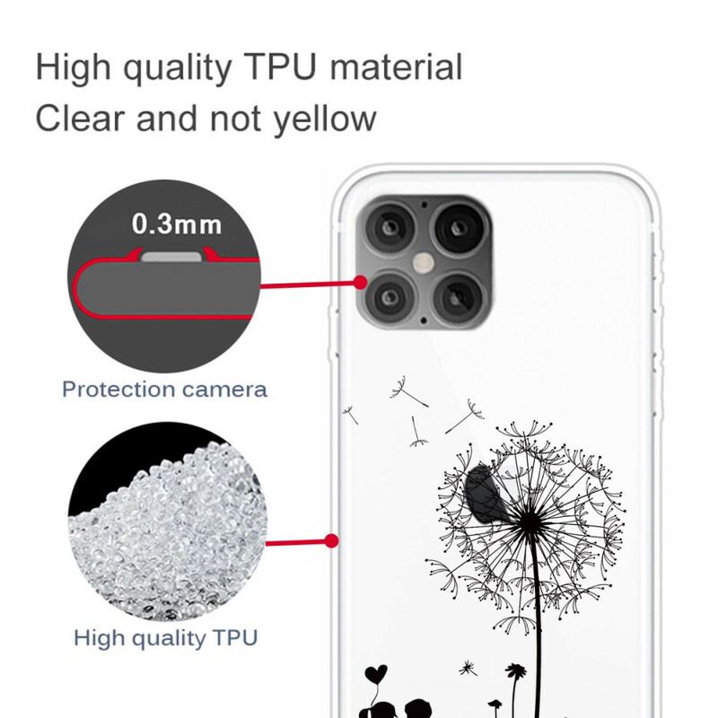 Coque iPhone 12 Pro Max Pissenlit Love