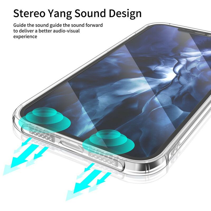 Coque iPhone 12 Pro Max Transparente LEEU Design
