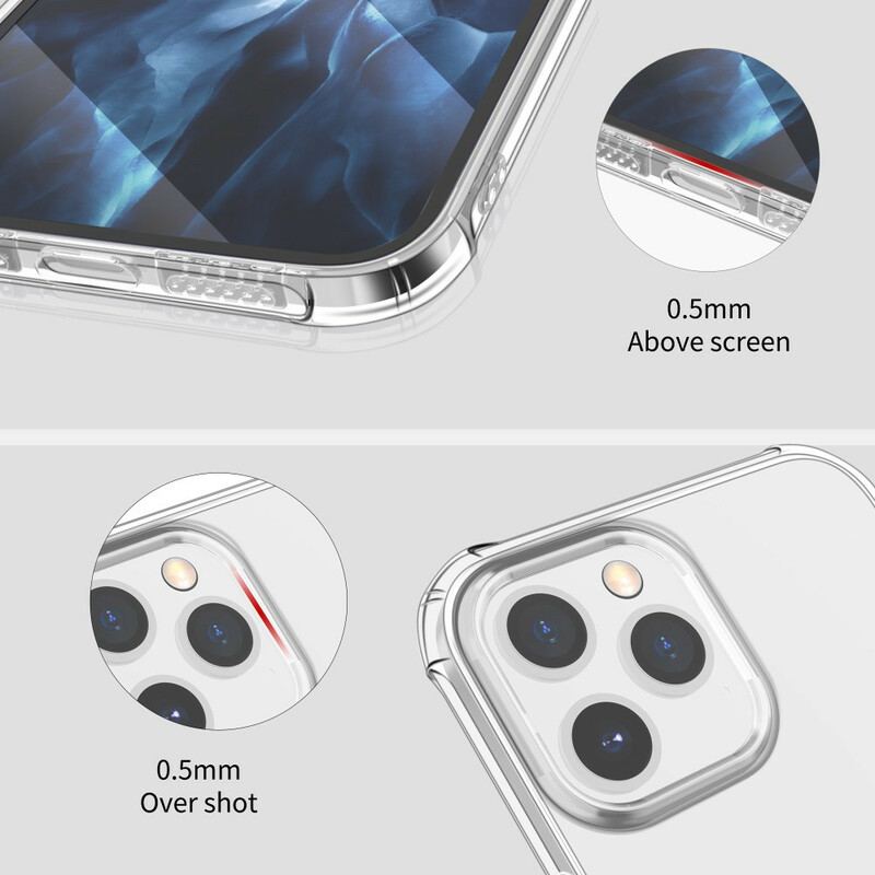 Coque iPhone 12 Pro Max Transparente LEEU Design