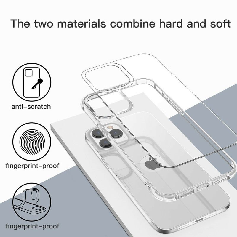 Coque iPhone 12 Pro Max Transparente LEEU Design