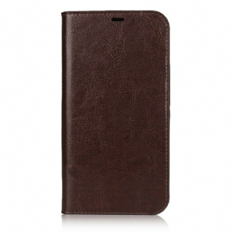 Flip Cover iPhone 12 Pro Max Cuir Véritable
