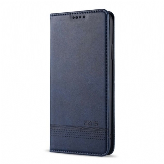 Flip Cover iPhone 12 Pro Max Style Cuir AZNS
