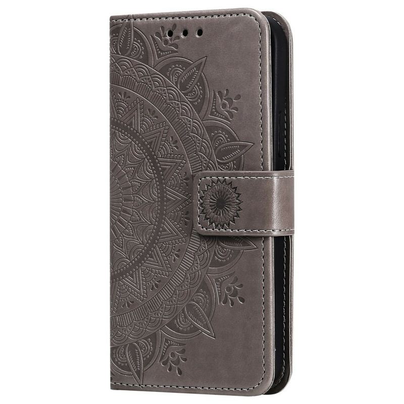 Housse iPhone 12 Pro Max Mandala Soleil