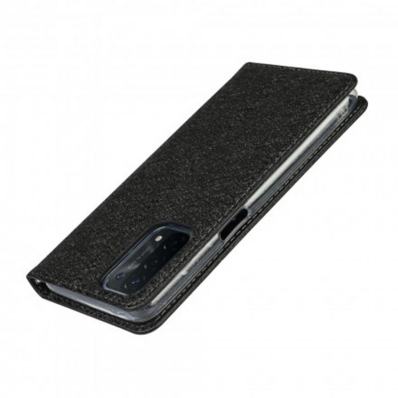 Flip Cover Oppo A54 5G / A74 5G Style Cuir Douceur avec Lanière