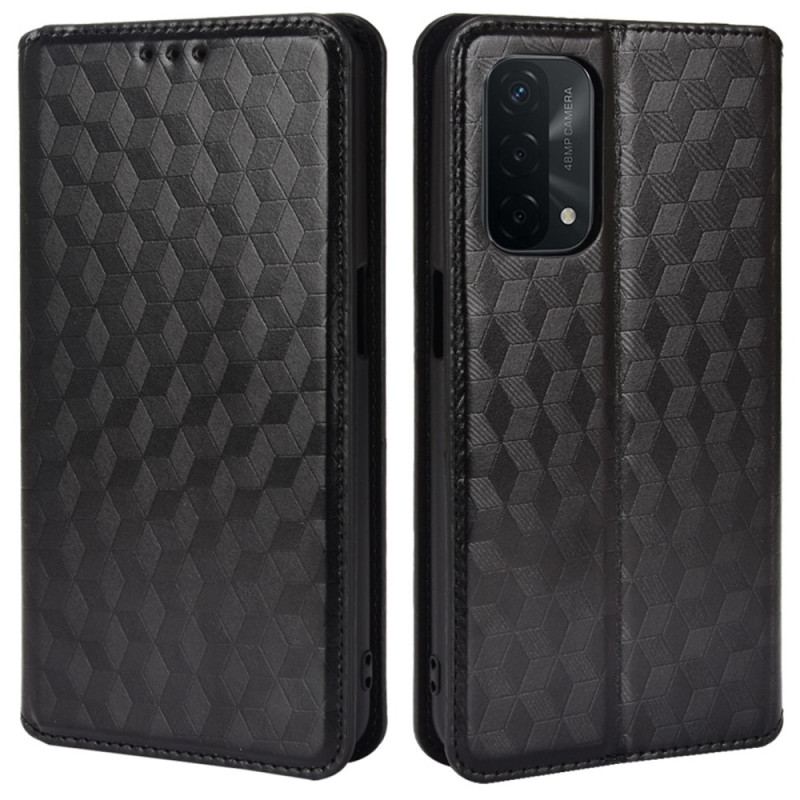 Flip Cover Oppo A54 5G / A74 5G Texture 3D