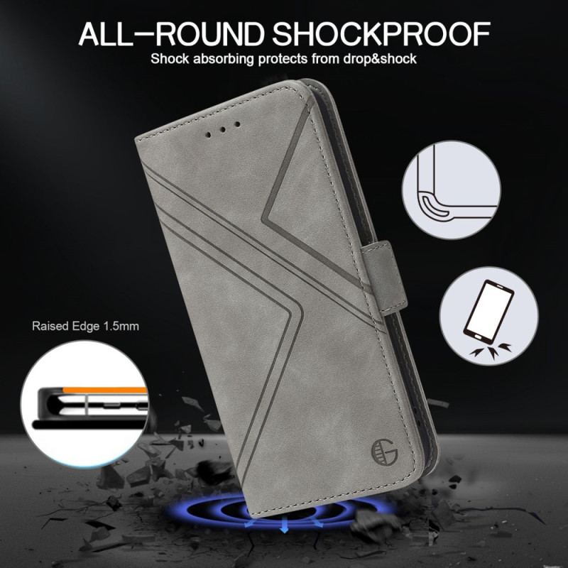 Housse Oppo A54 5G / A74 5G Simili Cuir RFID