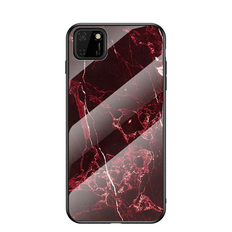 Coque Huawei Y5p Verre Trempé Marbre Colors
