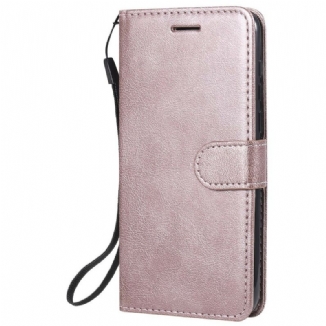 Housse Huawei Y5p Effet Cuir à Lanière