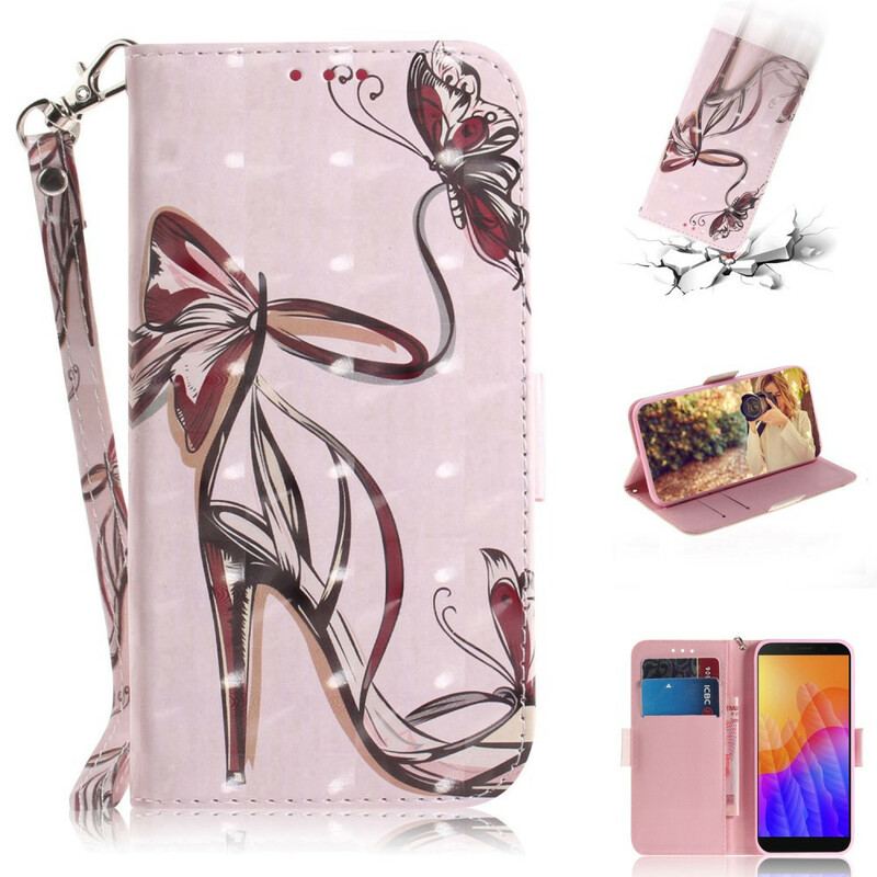 Housse Huawei Y5p Escarpin à Lanière