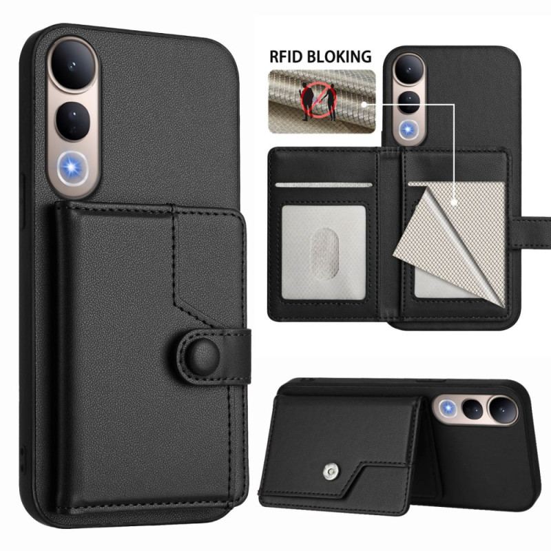 Coque Vivo V50 Lite 5G Porte-Cartes RFID