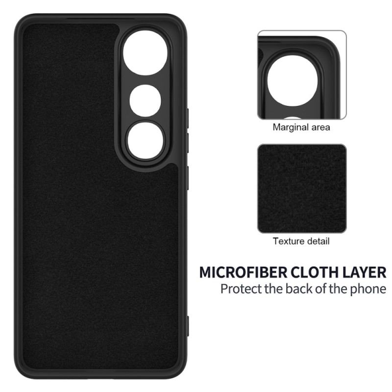 Coque Vivo V50 Lite 5G Silicone Liquide à Lanière