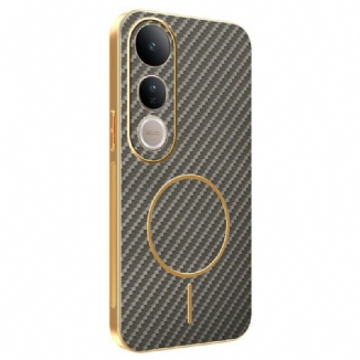Coque Vivo V50 Lite 5G Texture Fibre de Carbone