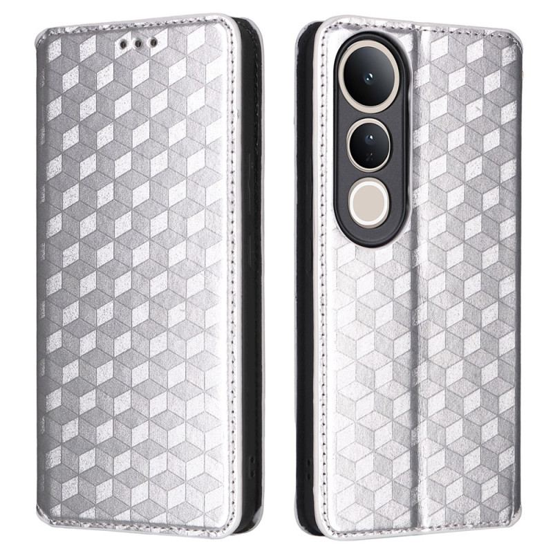 Flip Cover Vivo V50 Lite 5G Motif Losanges