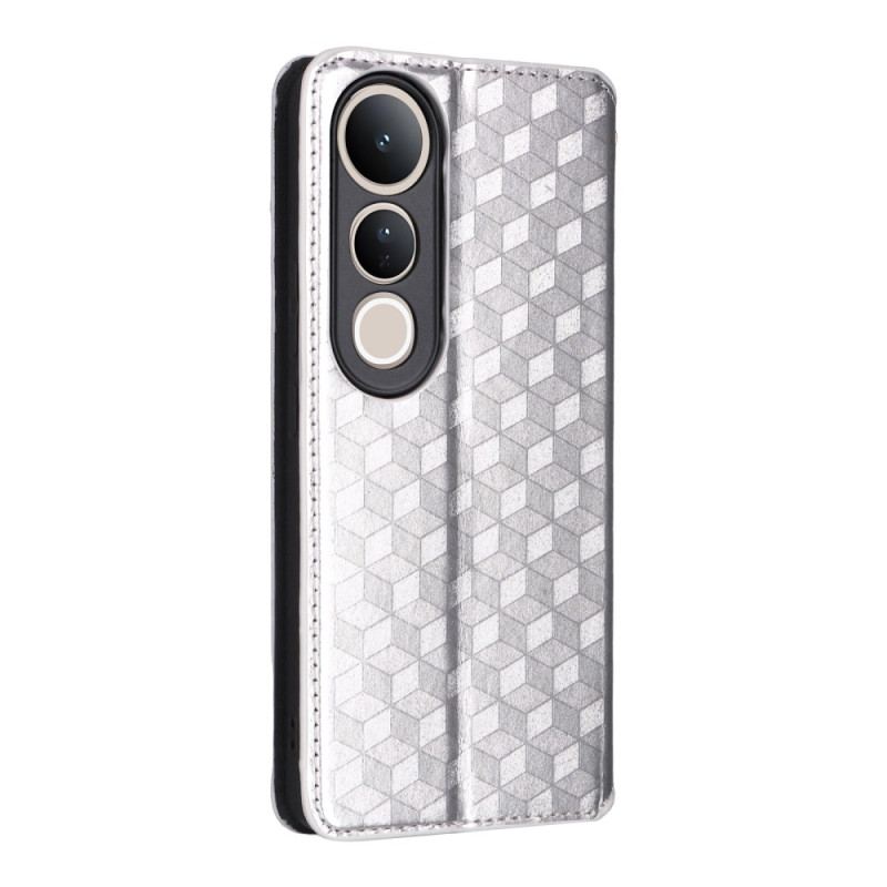Flip Cover Vivo V50 Lite 5G Motif Losanges