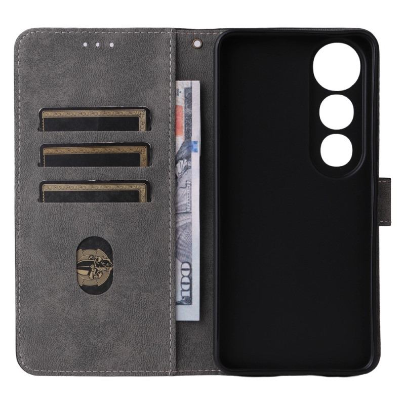 Housse Vivo V50 Lite 5G Protection RFID avec Lanière