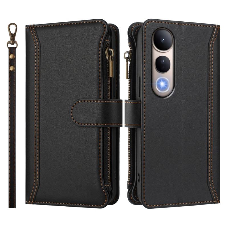 Housse Vivo V50 Lite Portefeuille 9 Porte-Cartes