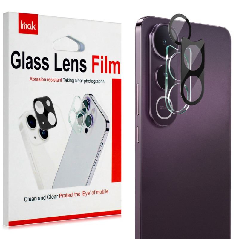 Lentille de Protection en Verre Trempé pour Vivo V50 Lite 5G (Version Noire)