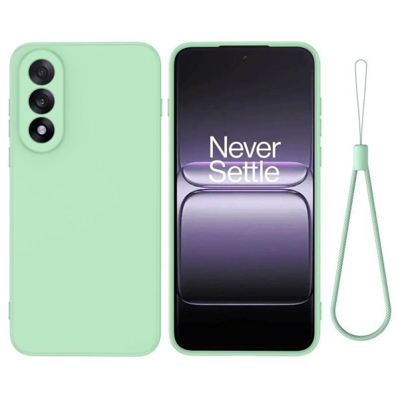 Coque OnePlus Nord 5 Silicone Liquide à Lanière