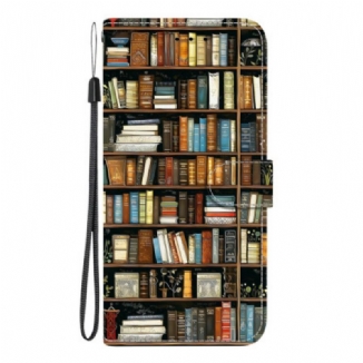 Housse OnePlus Nord 5 5G Bibliothèque