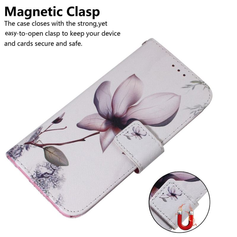 Housse OnePlus Nord 5 5G Fleur Rose