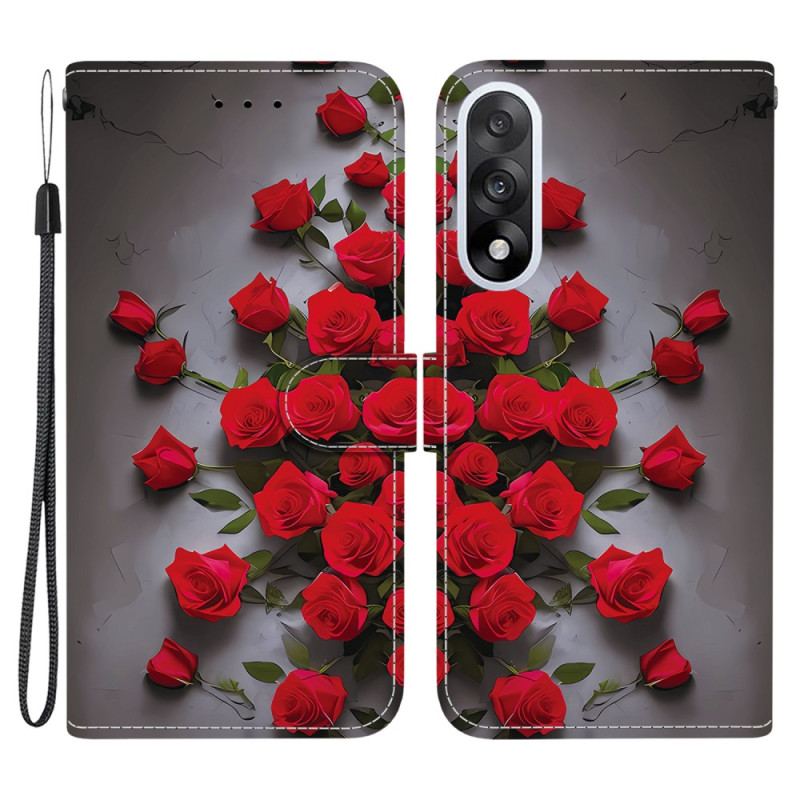 Housse OnePlus Nord 5 5G Roses Rouges
