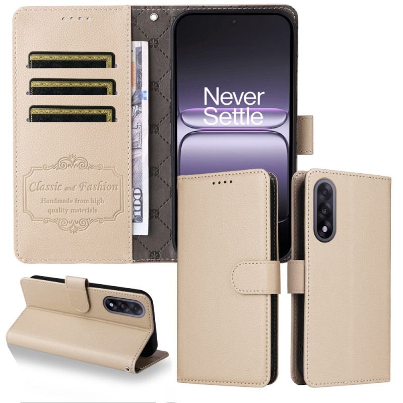 Housse OnePlus Nord 5 Effet Cuir