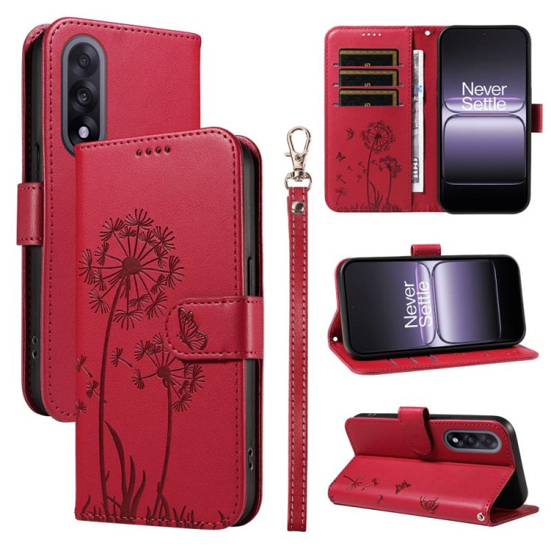 Housse OnePlus Nord 5 Pissenlits à Lanière