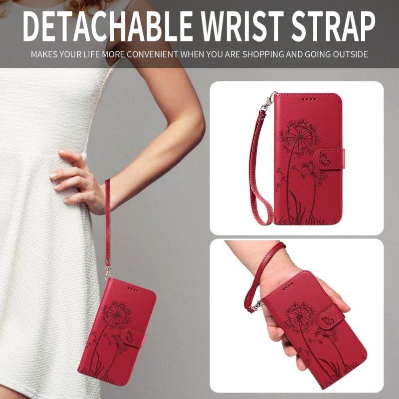 Housse OnePlus Nord 5 Pissenlits à Lanière