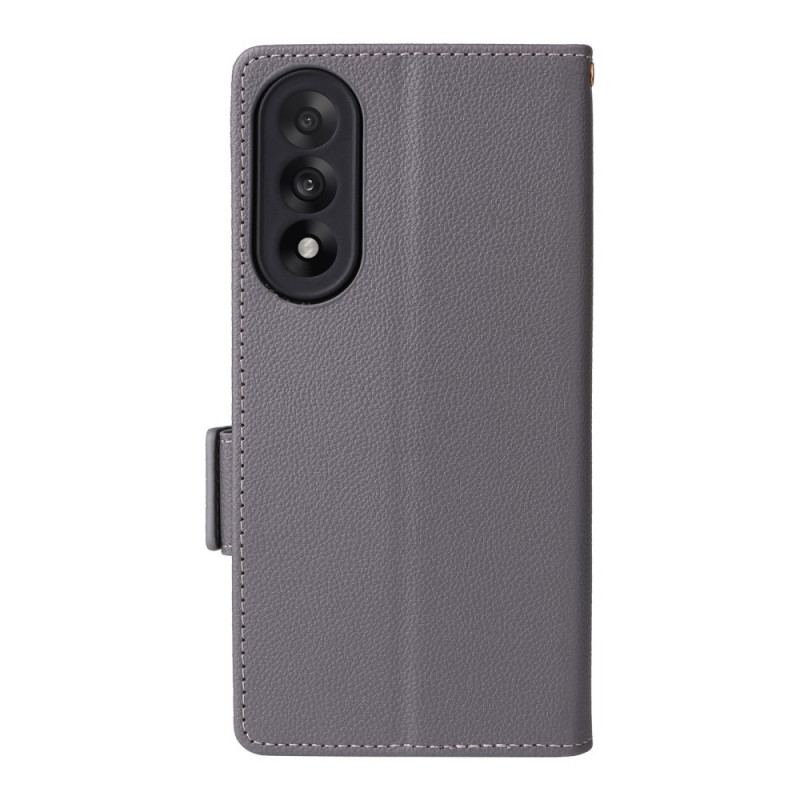 Housse OnePlus Nord 5 Texturée à Lanière