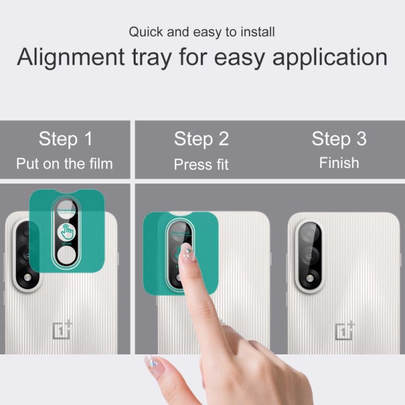 Lentille de Protection en Verre Trempé OnePlus Nord 5 (version noire) IMAK