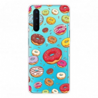 Coque OnePlus Nord love Donuts