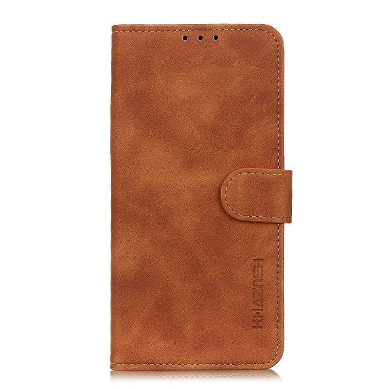 Housse OnePlus Nord Effet Cuir Vintage KHAZNEH