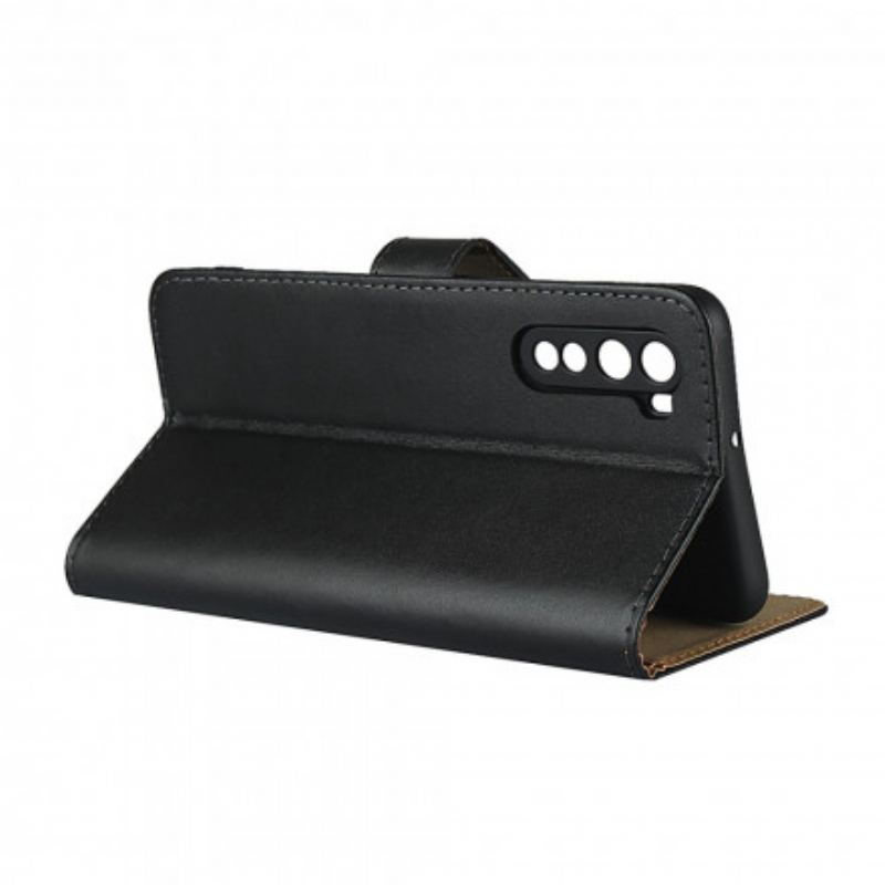 Housse OnePlus Nord Invitation Véritable Cuir